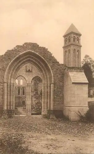 cpa Belgique Abbaye d'Orval ruins