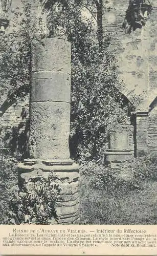 cpa Belgique Abbaye de Villers ruines de l'eglise