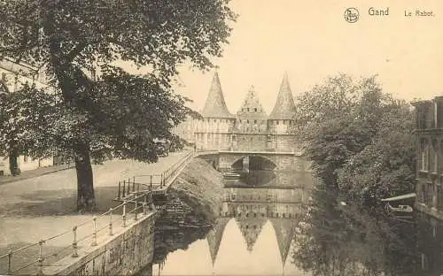 cpa Belgique Gent le Rabot