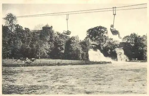 cpa Belgique Coo cascades et Telesiege