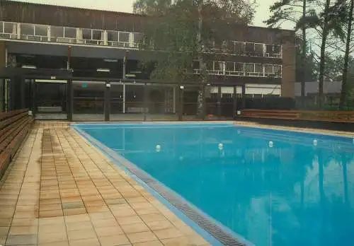 Belgium Brecht "Het Veen" swimming pool detail