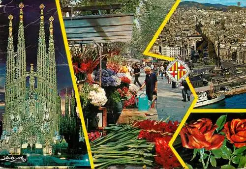 Spain Barcelona multi view