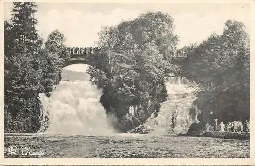 cpa Belgique Coo la cascade
