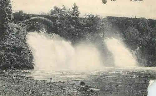 cpa Belgique Coo la cascade