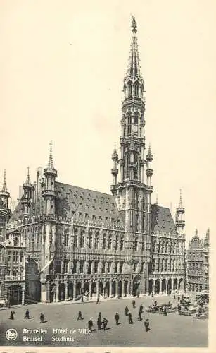 cpa Belgique Bruxelles city hall