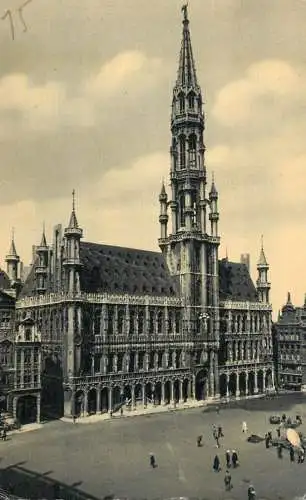 cpa Belgique Bruxelles city hall