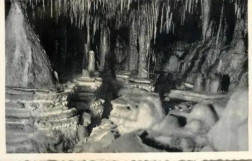 cpa Belgique Hastiere chalet des grottes