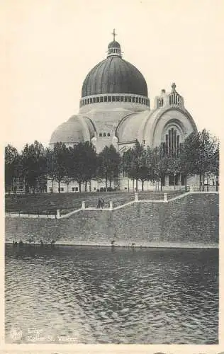 cpa Belgique Liege Eglise Saint Vincent