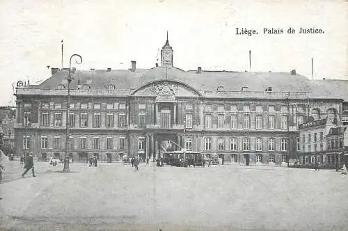 cpa Belgique Liege palais de justice