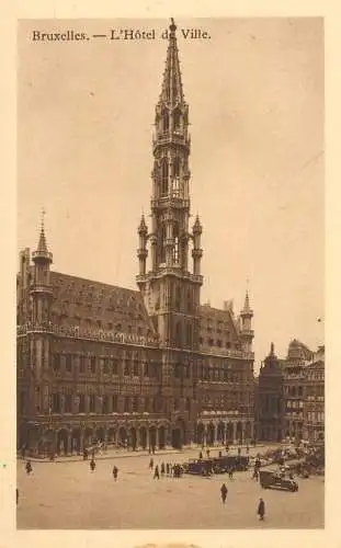 cpa Belgique Bruxelles city hall