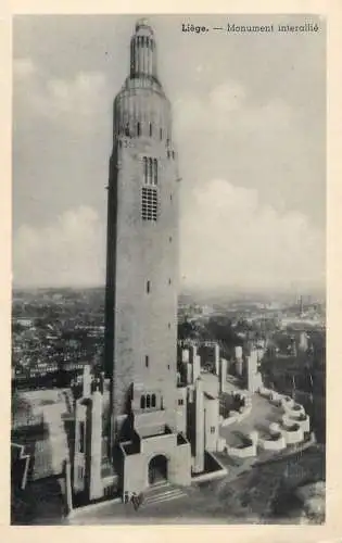 cpa Belgique Liege monument