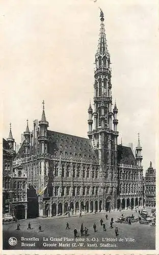 cpa Belgique Bruxelles La Grand' Place