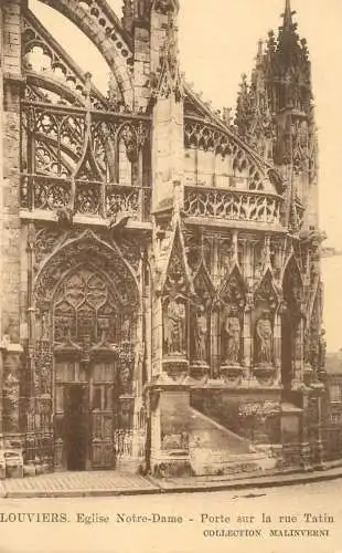 cpa France Louviers cathedral