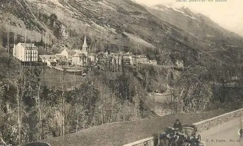 cpa France Saint Sauveur les bains