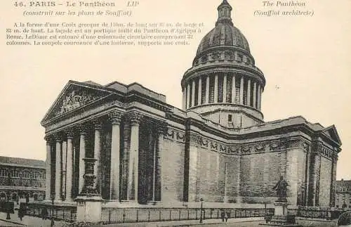 cpa France Paris Pantheon