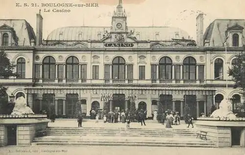 cpa France Boulogne-sur-Mer le casino