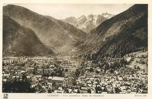 cpa France Luchon Cazarilh