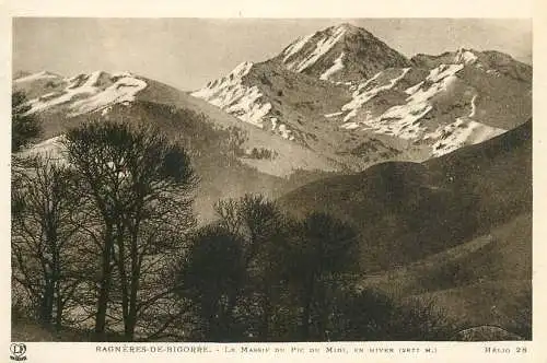 cpa France Bagneres de Bigorre