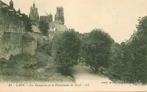 cpa France Laon cathedrale