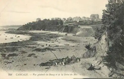 cpa France Cancale Bourg er de la Greve du Hoc