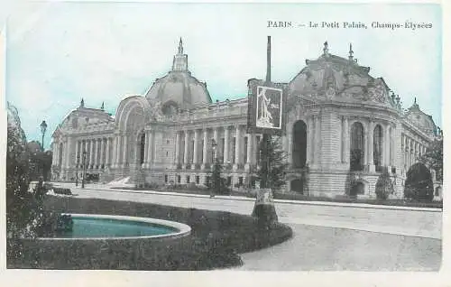 cpa France Paris Petit Palais