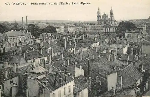 cpa France Nancy eglise Saint Pevre