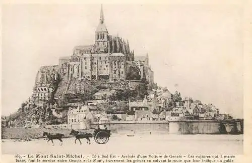 cpa France Le Mont Saint Michel la salle des chevaliers