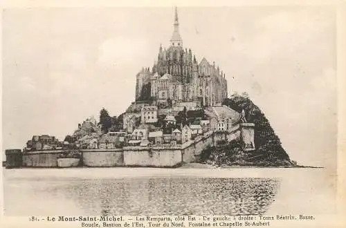 cpa France Le Mont Saint Michel la salle des chevaliers