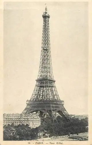 cpa France Tour Eiffel