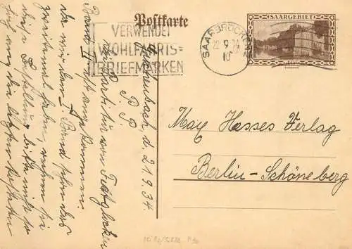 Deutsches Reich Saargebiet