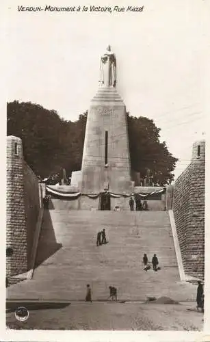 cpsm France Verdun victory monument