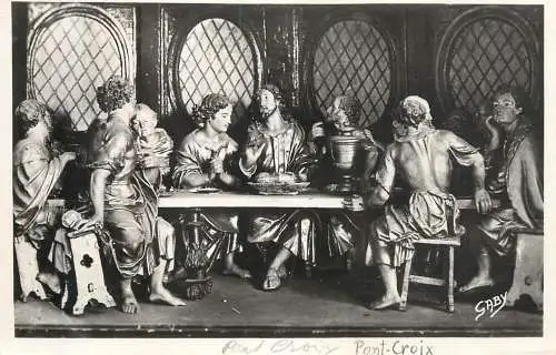 cpsm France Pont-Croix church