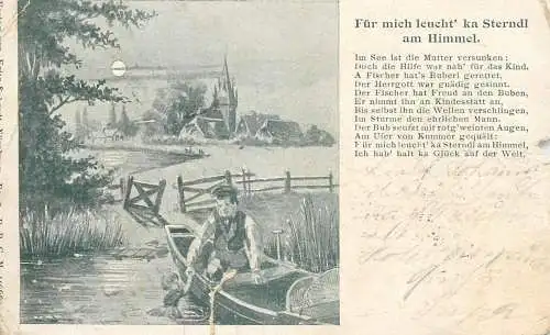 AK Fur mich leucht ka Sterndl am Himmel