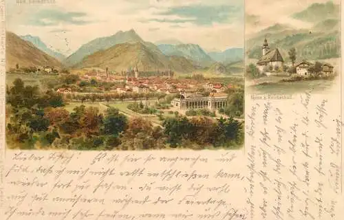 Bad Reichenhall litho 1899