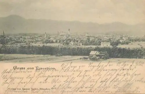 Gruss aus Rosenheim 1900