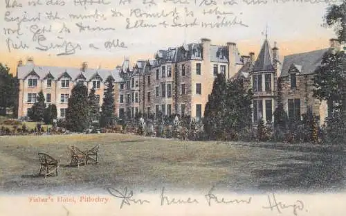 Pitlochry Fisher`s Hotel 1905