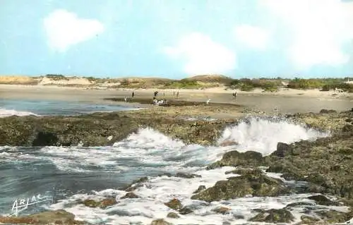 cpsm France Ile d'oleron les Rochers de Chaucre