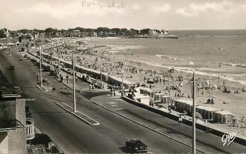 cpsm France Pornichet beach