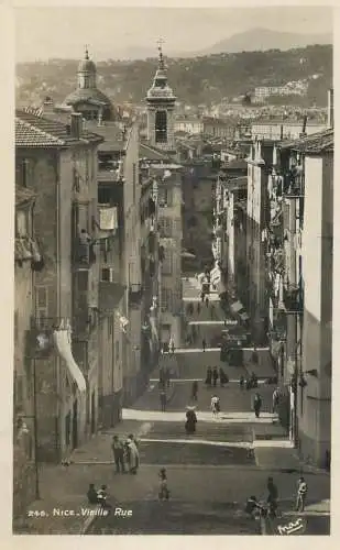 cpsm France Nice vieille rue
