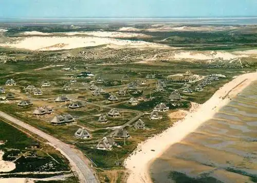 Nordseebad List auf Sylt aerial view postcard