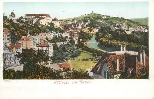 Tübingen von Westen 1900s