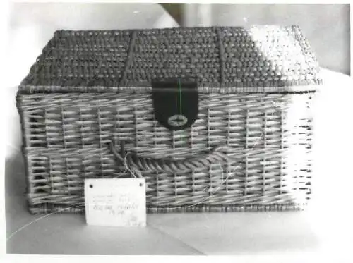 Photography Objects photo 9 x 12 cm storage box made of woven wood