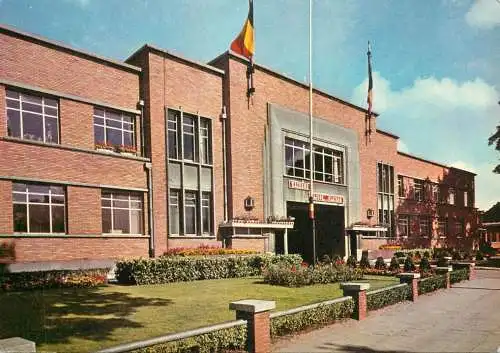 Belgium Turnhout Kazerne Majoor Blairon Voorgevel detail