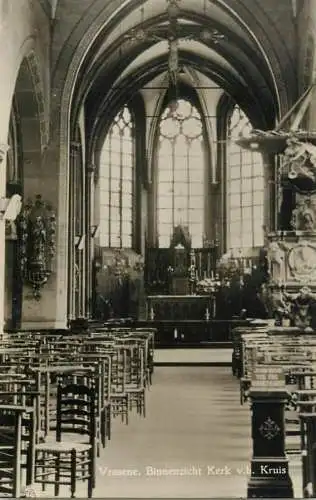 Beveren-Waas Vrasene church interior