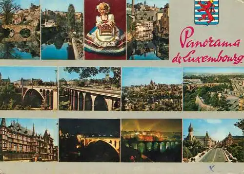 Luxembourg different aspects and sites
