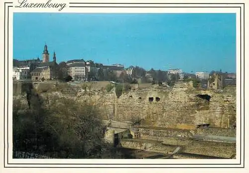 Luxembourg citadelle et vieille ville