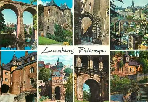 Souvenir du Luxembourg pittoresque sights