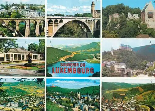 Souvenir du Luxembourg pittoresque aspects