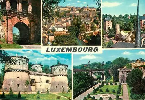 Luxembourg different sights and sites