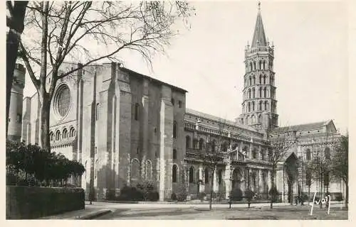 cpsm France Toulouse eglise Saint Sernin